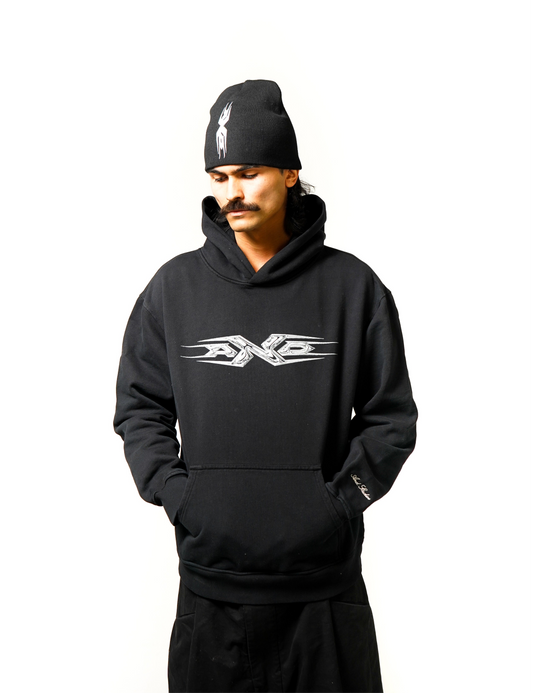 “AND” CHROMIUM HOODIE