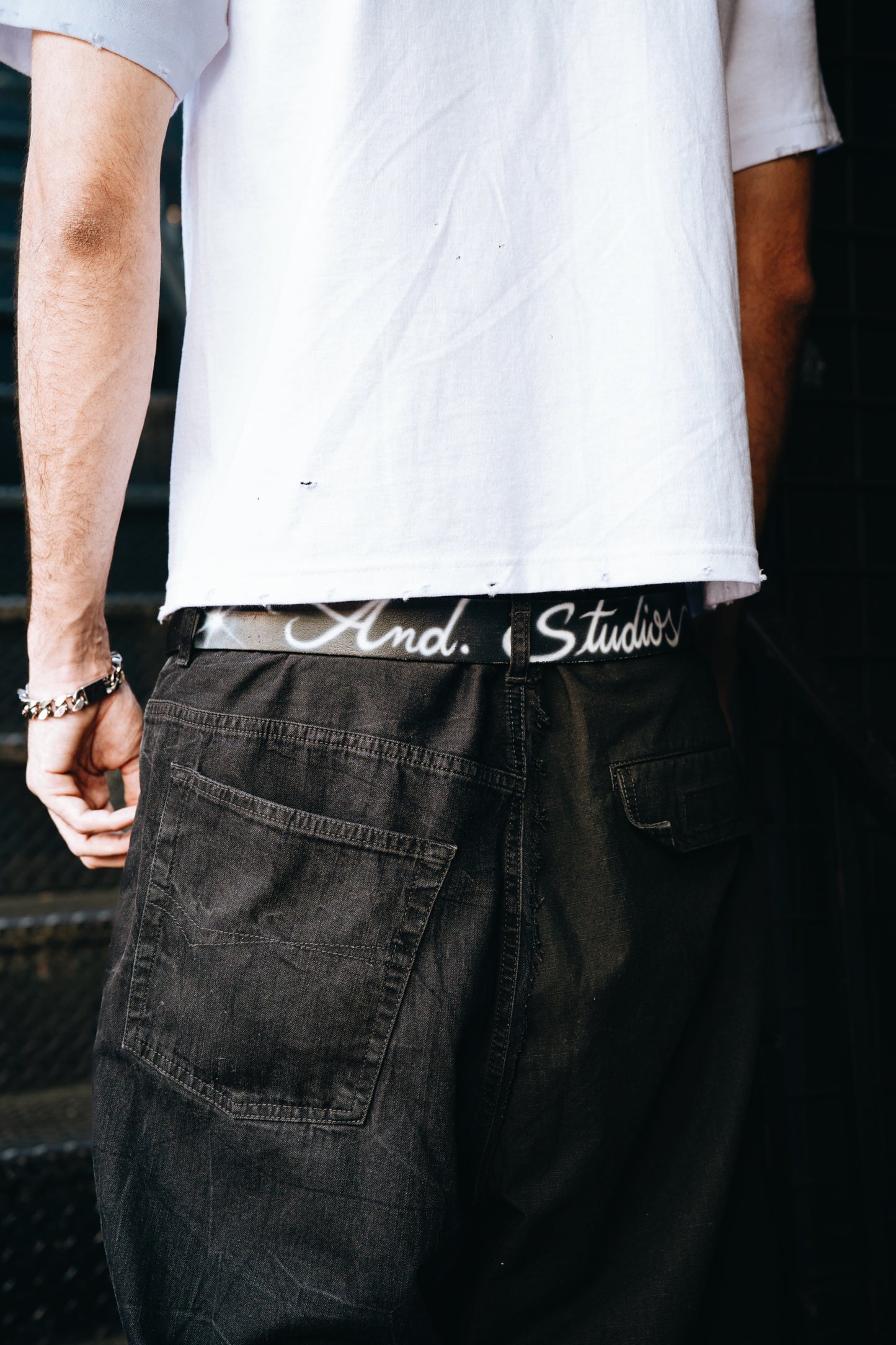 “WORN OUT” Leather Belt